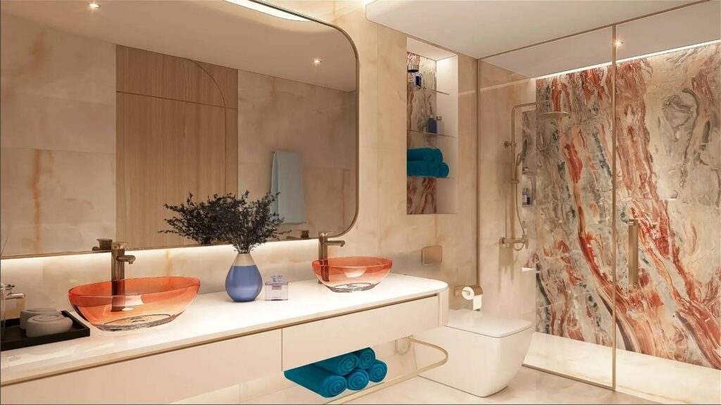 Coral Reef Apartments bathroom