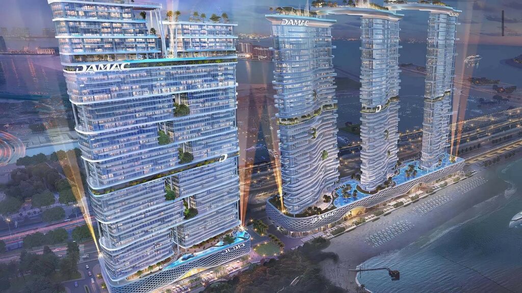 Damac Bay 2 outside view