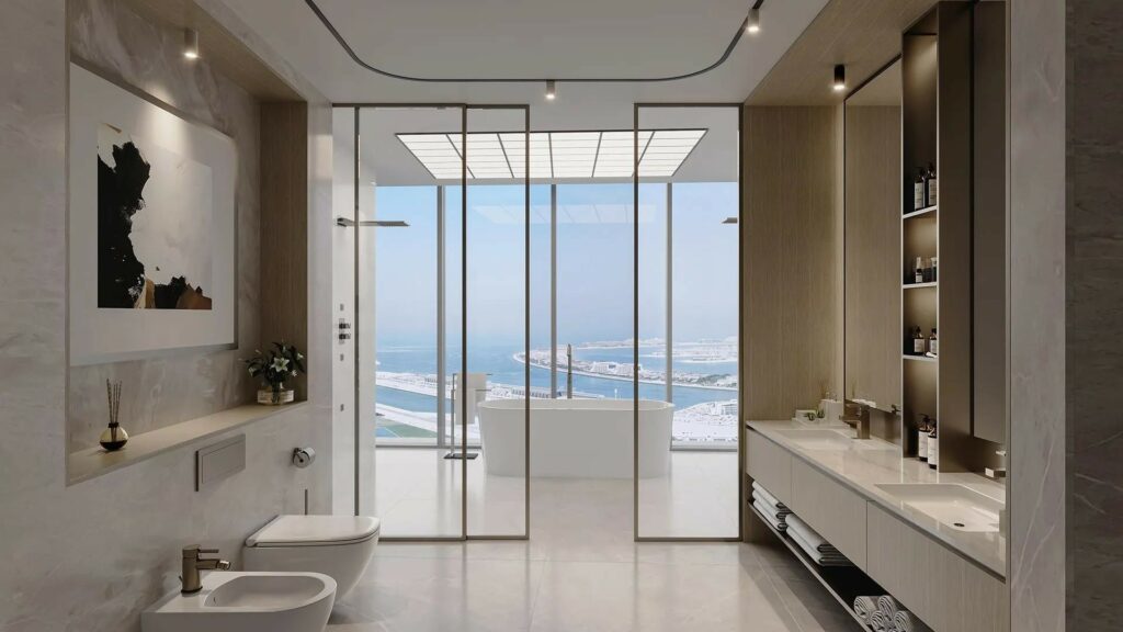 Sobha Seahaven Tower B bathroom