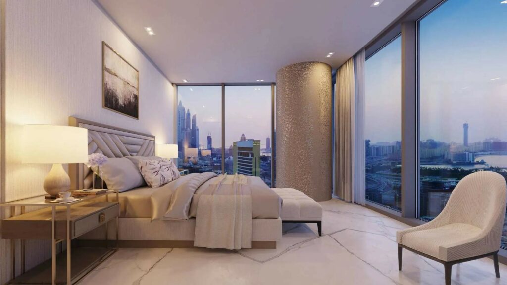 The S Tower bedroom