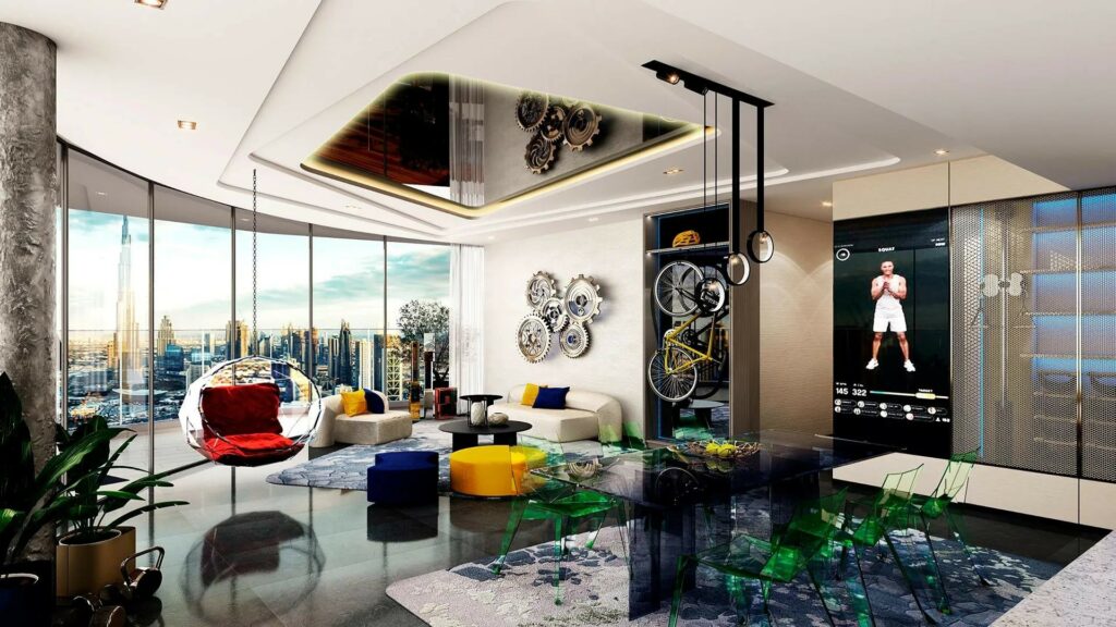 Volta Residences living room